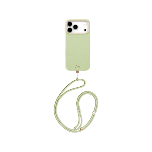 Uniq Coehl Mirelle MagSafe Case for iPhone 17 Pro - Lint Green