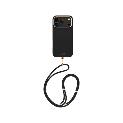 Uniq Coehl Mirelle MagSafe Case for iPhone 17 Pro - Ebony