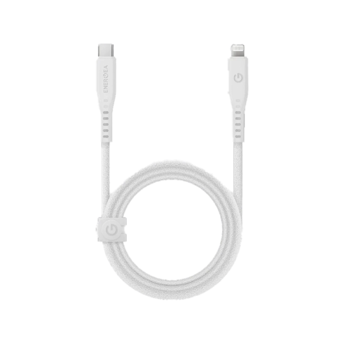 Energea Flow 480mbps USB-C to Lightning Cable 1.5M - White