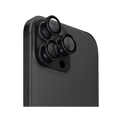 Uniq Optix Camera Lens Protector for iPhone 16 Pro & 16 Pro Max – Midnight Black