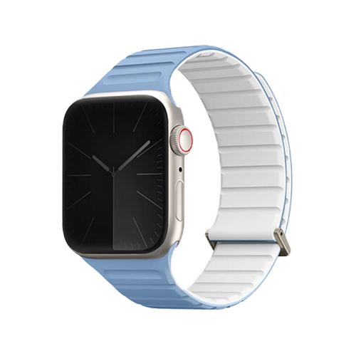 Uniq Revix Evo Reversible Strap For Apple Watch 38/40/41mm - Powder Blue / White