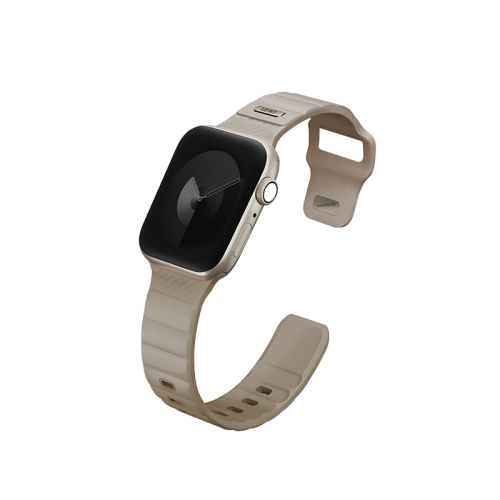 Uniq Stride FKM Strap for Apple Watch 38/40/41mm - Pale Khaki
