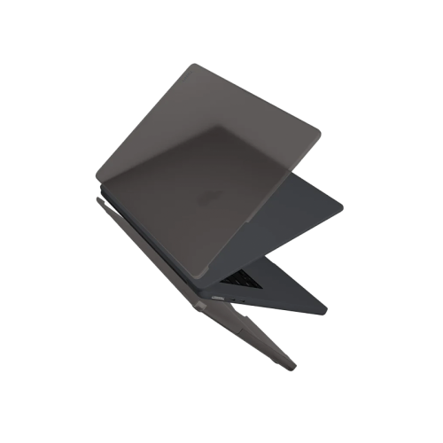 Uniq Claro Case for MacBook Air 15" (2023) - Smoke Matte Grey