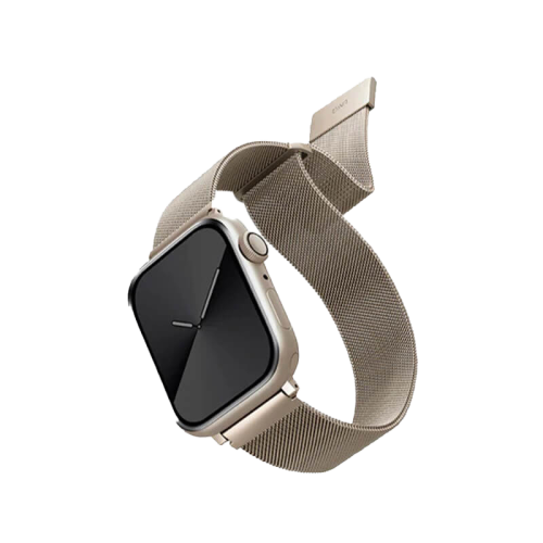 Uniq Dante Milanese Mesh Steel Strap for Apple watch 42/44/45mm - Starlight