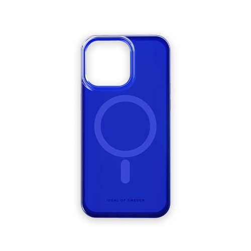 iDeal Of Sweden Clear MagSafe Case for iPhone 15 Pro - Cobalt Blue