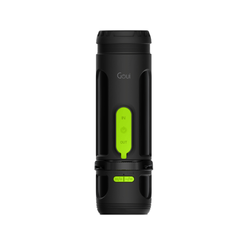 Goui Camp 4000mAh Power Bank With Camp Light and Speaker - Black