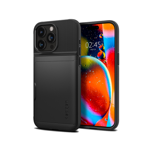 Spigen Armor Slim Case for iPhone 15 Pro - Black