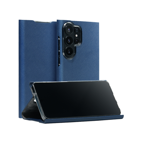 Araree Bonnet Diary Stand Wallet Case for Galaxy S26 Ultra - Ash Blue