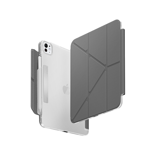 Uniq Camden Click Case for iPad Pro 11" M4 5th Gen - Rhino Grey